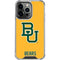 Baylor University BU Yellow iPhone 14 Pro Clear Case